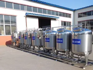 Fully Automated Batch Pasteurizer Stainless Steel Pasteurization Tank Small Milk Pasteurization Equipment For Sale