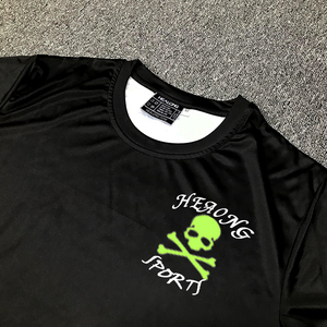 Camisetas Lisas de Jersey de Poliéster, Personalizadas al por Mayor, Impresas por Transferencia de Calor, Ecológicas, de Secado Rápido, Moda Deportiva, Ropa Urbana, Largas - Product Image 5