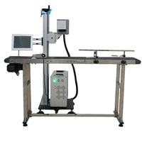2025 ligne de production volant en ligne fibre CO2 Laser Date numéro de série Code à barres QR codage Machine de marquage