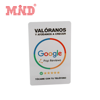 도매 NFC Google 리뷰 카드 슈퍼마켓 로열티 프로그램 디지털 마케팅