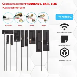 Internal Built-in Rohs 5G 4G LTE 3G 2.4G WIFI 2G IPEX U FL fleksibel FPC PCB antena GSM produsen FPC