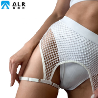 Ailangke Vente en gros Shorts de twerk personnalisés pour boîte de nuit, style filet de pêche exotique