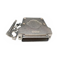 Capot métallique D-SUB 104 broches, Capot D-SUB 104 broches en alliage de zinc haute densité, Capot DB 104 broches