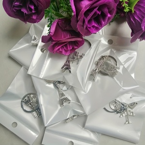 Customized Metal Airplane Passport Keychain <strong>Eiffel</strong> <strong>Tower</strong> Travel Keychain Travel <strong>Souvenir</strong> - Product Image 6