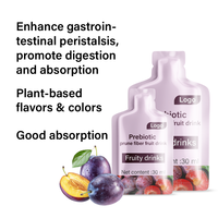 Détoxifie et nourrit la peau : Liquide oral probiotique aux enzymes de fruits et légumes de cerisier conifère pour adultes