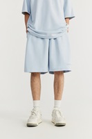 En stock, t-shirts et shorts surdimensionnés pour hommes, ensemble de 2 pièces, coupe ample, streetwear, vente en gros
