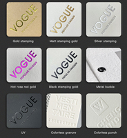 Étiquettes de marque CRD de luxe avec logo en feuille d'or gaufrée sur papier épais recyclé 400 g/m² et cordon en coton pour vêtements, sacs, chaussures