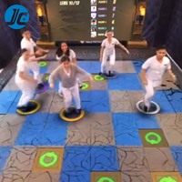 Parc d'attractions JC - Jeu interactif de projection au sol avec effet de lave - Fonctionnalités somatosensorielles AR/MR/XR - 1080P - 3200 lumens