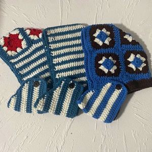 Custom Motorcycle <b>Balaclava</b> for <b>Ski</b> Handmade Thick Needle Crochet Winter Knitted Cagoul Sports Daily Image Breathable Waterproof - Product Image 6