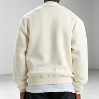 Sweat-shirt à col rond brodé sur mesure pour homme, sweat-shirt unisexe avec logo personnalisé, 100% coton, sweat-shirt à col rond vintage uni