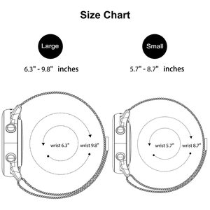 Bandas de lujo Milanese de acero inoxidable para <span class=keywords><strong>Samsung</strong></span> Galaxy Watch Mujeres Hombres <span class=keywords><strong>Fit</strong></span> 3 Bandas - Product Image 6