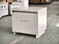 Transformateur toroïdal automatique triphasé à bobine de refiletage, type sec, 220 V vers 380 V, élévateur/abaisseur de tension, haute fréquence, 10 kVA