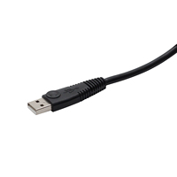 Cable Conmutador KVM USB VGA 4 en 1 con Audio/Micrófono, Revestimiento de PVC, Compatible con Reproductor de DVD