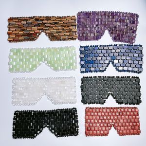 HZ réel pour la thérapie <span class=keywords><strong>anti</strong></span>-âge <span class=keywords><strong>masque</strong></span> de soulagement des maux de tête et des migraines perles de pierre de jade <span class=keywords><strong>masque</strong></span> pour les yeux de refroidissement - Product Image 6