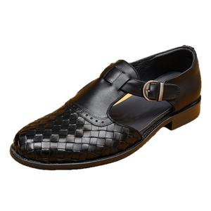 Outdoor men's casual <b>sandals</b> are suitable for business formal leather shoes, providing lightweight and breathable comfort. - Product Image 5