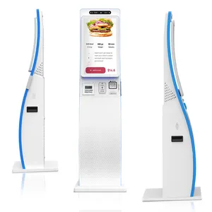 Usingwin 23.6'' Smart Restaurant Order POS Payment Terminal Kiosk Self Service Touch Screen Self-service Kiosk