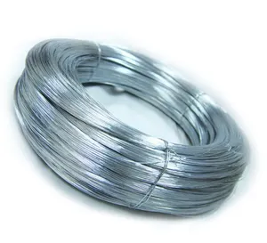 Alambre de calibre 20/21/22, varilla de alambre de Zinc, acero galvanizado en caliente, hierro Gi galvanizado, alambre de unión electro galvanizado de 2mm, 10 toneladas SCT