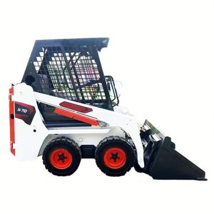 Mini-chargeuse sur pneus d'occasion S70 de 2 tonnes, chargeuse frontale compacte pour la construction agricole - Product Image 1