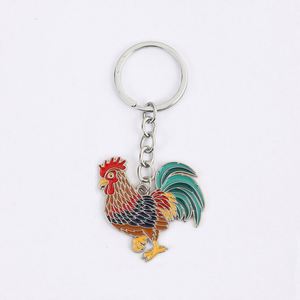 Accessoires en gros très demandés : Pendentif décoratif coq, oiseau, animal, porte-clés poulet de dessin animé - Product Image 5