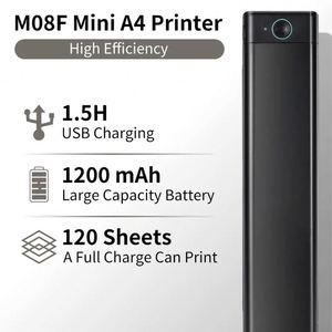 A4 Mini Wireless <b>Thermal</b> <b>Printer</b> Bluetooth <b>Label</b> <b>Printer</b> for Small Business and Stencil Printing - Product Image 5