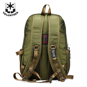 Hualangdier Men's <b>Backpack</b> 18 In Large Capacity Waterproof Outdoor Travel Bag With Adjustable Straps And Interior Zipper Pocket - Product Image 3