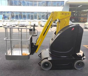 Chất lượng tốt 9.2m 10m 200kg nhỏ trên không làm việc nền tảng tự hành dọc Telescopic mast Boom người đàn ông nâng với JIB nhà máy - Product Image 6