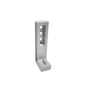 Support de base en profilé aluminium en forme de L 4040 4080, connecteur industriel pour clôture et support de rail - Product Image 1