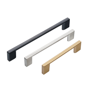 Sunrise ZX-02 Modern Classic Design Aluminum Alloy Black <strong>Door</strong> <strong>Knob</strong> Adjustable Durable Cabinet Handle 96mm 128mm Villa Furniture - Product Image 2