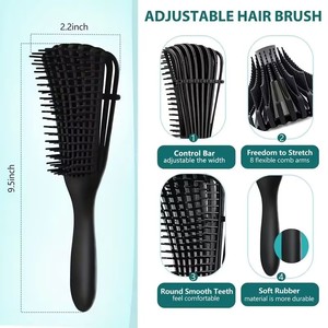 Kit Professionale per la Cura dei Capelli con Spazzole Ioniche, Collezione di Spazzole da Salone per Districare e Pettinare - Product Image 5