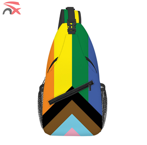 Sac bandoulière Nuoxin 2026 pour hommes, motif Arc-en-ciel LGBTQ, impression numérique, prix abordable, vente en gros, directement de l'usine OEM - Product Image 2