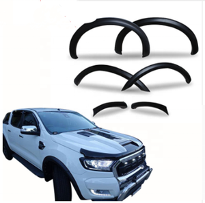 ABS שחור דק 3 אינץ זיקוקי הכנף ריינג 'ר T7 Wildtrak מגני בץ ריינג' ר פנדר אבוקה קשתות גלגלים 2018 חלקי - Product Image 1