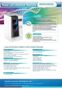 Kiosco de Pago con Pantalla Táctil Personalizada y Aceptador de Monedas, Sistema Inteligente de Inserción de Monedas a Granel, Kiosco de Cambio de Divisas - Product Image 2