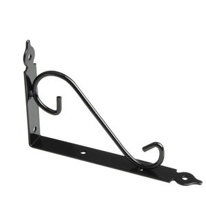 Juwoya – support d'étagère en fer forgé, 300mm, support mural pour étagère à livres, support de rangement pour pot de fleurs, nouveau style chinois - Product Image 1