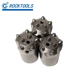 أدوات حفر صخرية عالية الجودة من Epiroc Atlas Copco Brocas Tungsten Carbide بأجزاء خشبية مدببة