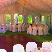 12x10m 12x15m 12x20m 12x25m fête de mariage en plein air grand entrepôt grande tente personnalisée grande portée tente pour exposition d'événement