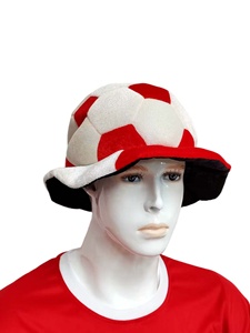 Điên người hâm mộ bóng đá bóng Hat Cap vui bóng đá Shape Đảng ủng hộ Trắng mũ đỏ cho Canada sử dụng ngoài trời - Product Image 4