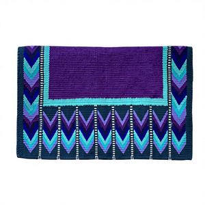 Manta de lana para silla de montar de caballo, estilo clásico para jinetes occidentales, almohadilla duradera para equitación de sendero y ranchera - Product Image 1