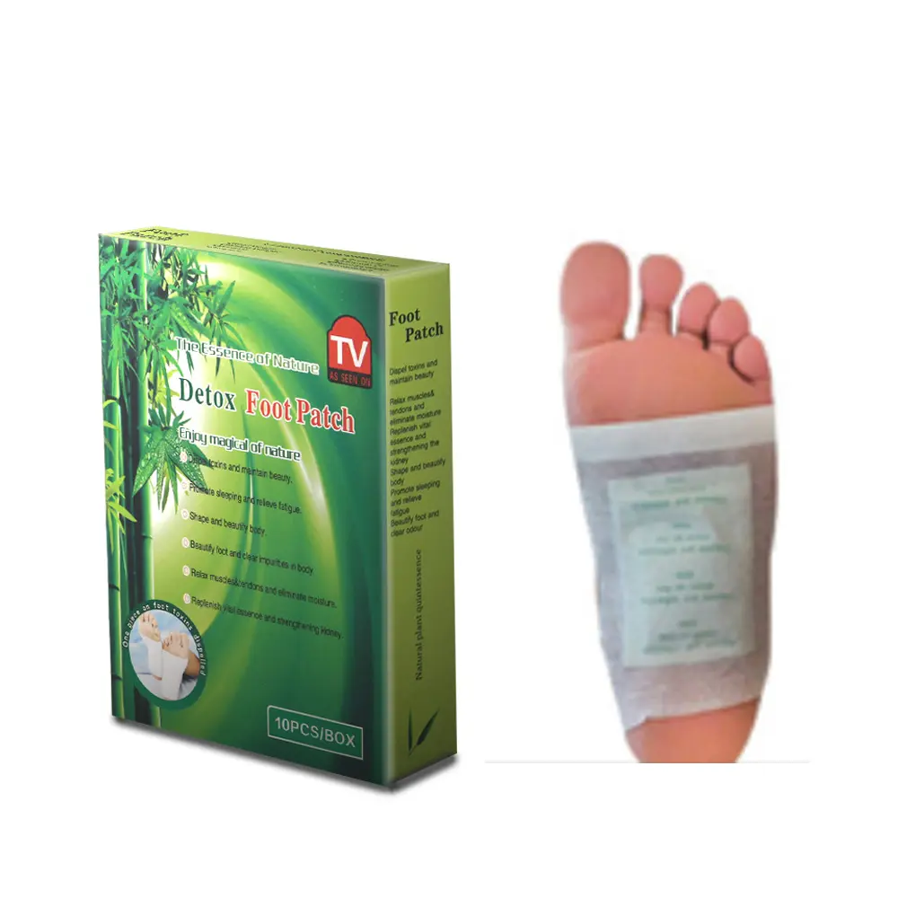 Chinese Traditional Bamboo Fix on Skin Beauty Slim Detox Foot Patch