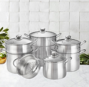 Pot de vapeur antiadhésif en aluminium de haute qualité résistant aux hautes températures et facile à nettoyer - Product Image 6
