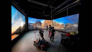 P1.95 p2.6 parete <span class=keywords><strong>Video</strong></span> a LED per sala espositiva 7680Hz LED nero VFX VR VP XR Extended Reality Studio di produzione virtuale - Product Image 3