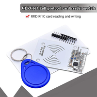 Placa de Desarrollo CLRC663 RC663, Módulo de Lectura de Tarjetas NFC de Protocolo Completo, Lector y Escritor de Tarjetas IC, Inducción RFID, Radiofrecuencia