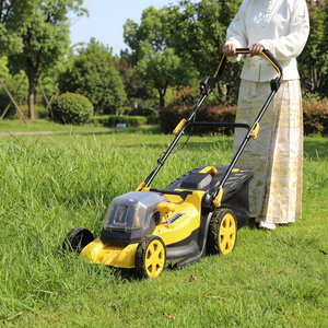 Wholesale Hand <b>Push</b> Lawn <b>Mower</b> Lithium Battery 40V/58V Blade Cutting Grass Box DIY Home Garden Community - Product Image 4