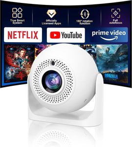 TSD-360 tự động lấy nét đa phương tiện chiếu 2.69 \ "LCD Native 1280x720 không dây video chiếu để sử dụng nhà" - Product Image 3