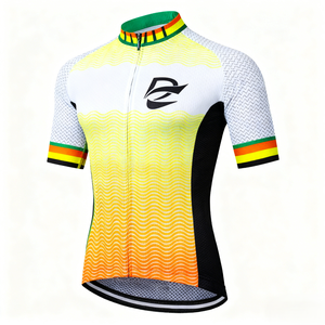 Maillot de Ciclismo de Alto Rendimiento, Secado Rápido, Diseño Ajustado, Impresión de Logotipo Personalizado, para Ciclistas Profesionales de Carreras de Carretera - Product Image 1