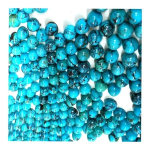 <strong>Natural</strong> Turquoise Bullet Beads -2mm 3mm 4mm 5mm 6mm Bullet Smooth Cabochon Elegant Quality Turquoise <strong>Loose</strong> Gemstone for Jewelry - Product Image 3
