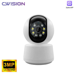 Telecamera di Sicurezza Domestica Wireless 360 Gradi 3MP Smart WIFI con Interfaccia Type C 1080P, Monitor per Bambini con Allarme Pianto, Tracciamento e Audio Bidirezionale - Product Image 1