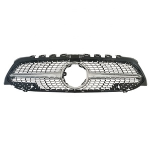 Grille avant diamant pour Mercedes Benz classe A W177 A200 A220 A250 2019 2020 2021 <span class=keywords><strong>2022</strong></span> calandre style GT R - Product Image 4