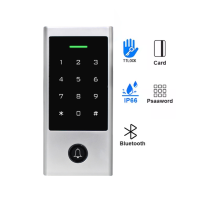 Secukey - Teclado Táctil de Seguridad para Puerta Exterior, Resistente al Agua, Lector de Tarjetas de Control de Acceso con Bluetooth, con Aplicación TTlock TThotel