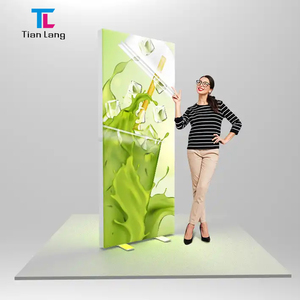 Caja de luz de publicidad LED TianLang, marco de cabina de Feria Comercial Rectangular de tela, montaje 10s - Product Image 4