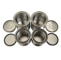 Kontainer Kaleng Bulat 1-5L untuk Penyimpanan Cat Mobil & Bahan Kimia Ukuran/Warna Dapat Disesuaikan Bersertifikat ROHS Harga Pabrik